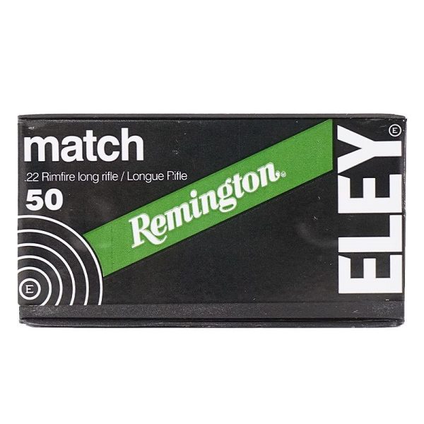 ELEY MATCH- .22LR, 40GR, LFN, BOX OF 50 [21259]