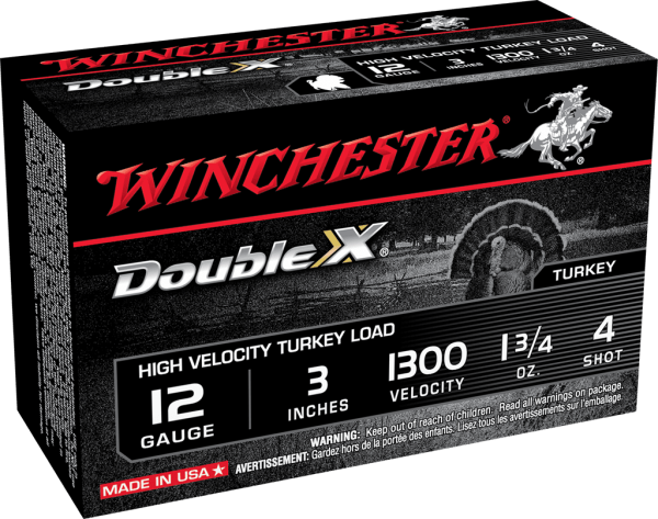 12 Gauge - 3", 4 Shot