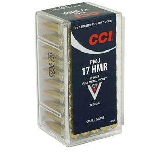Small Game - 17 HMR, 20g, FMJ, 50 Rounds