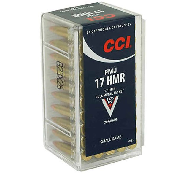 Small Game - 17 HMR, 20g, FMJ, 50 Rounds