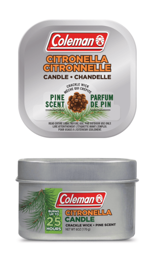 25 HR Scented Pine Tin Candle