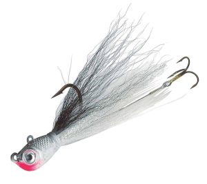 Bionic Bucktail Jig - White Cisco