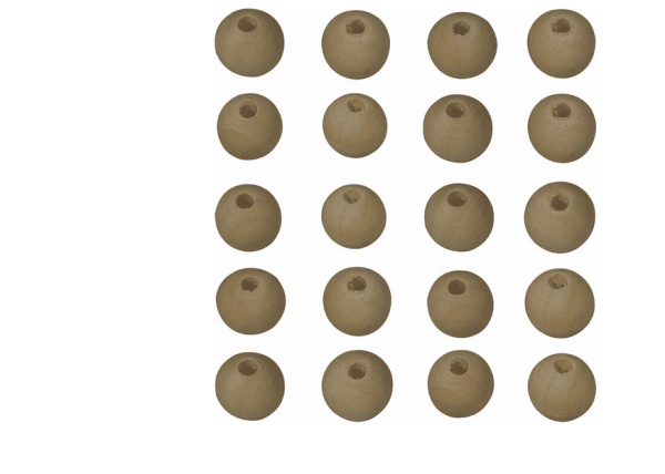 Wooden Slingshot Pellets - 20 Count