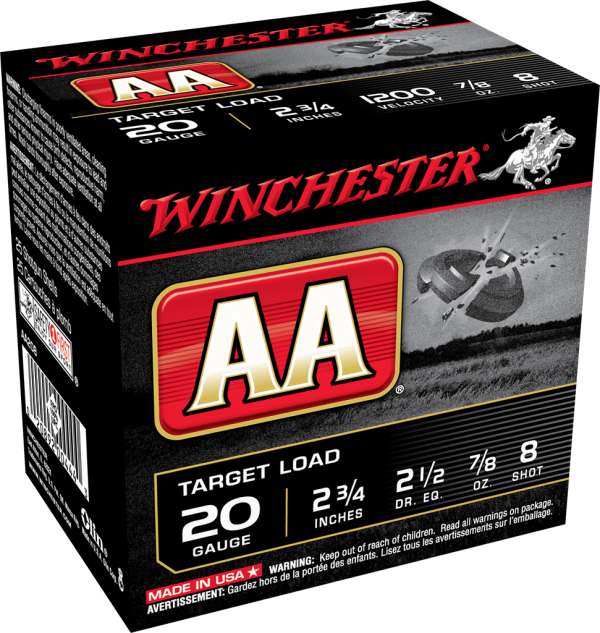 20 Gauge - 2.75", 8 Shot