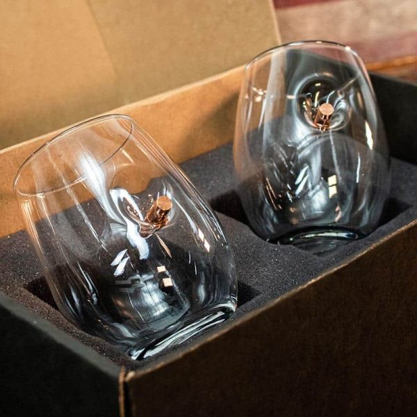 Freedom Wine Glass Set - 15oz, .308 Cal.