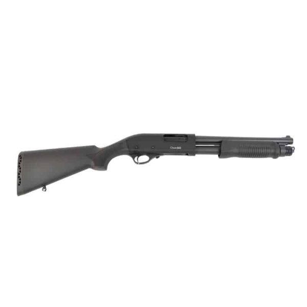 Pump Shotgun w/ Standard Stock - 12GA, 2-3/4" or 3", 12" Barrel, 5 Shot