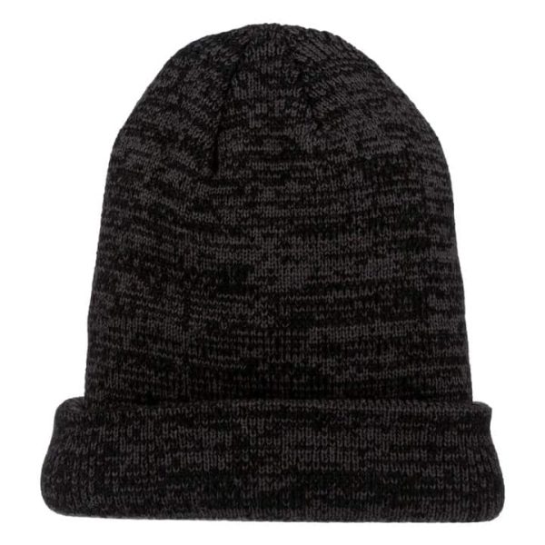 Heather Beanie Gray Back