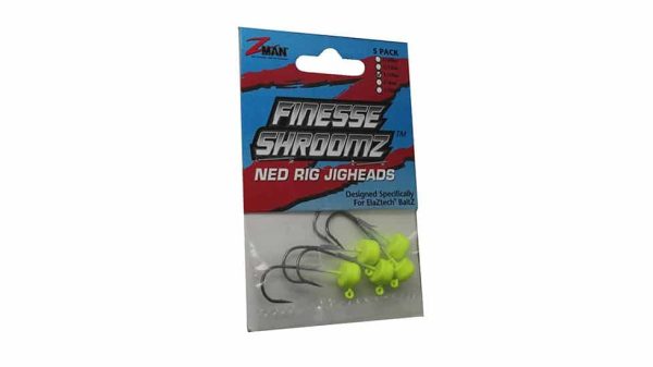Power Finesse Shroomz - Chartreuse, 1/10oz Detail
