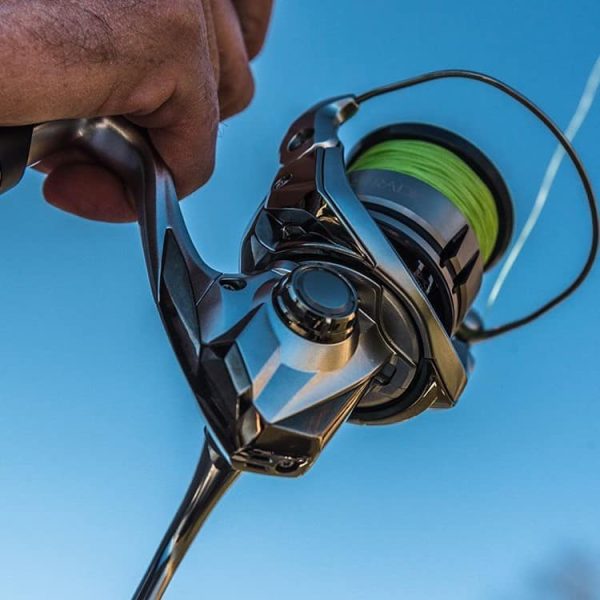 Shimano Stradic FL Spinning Reels Action