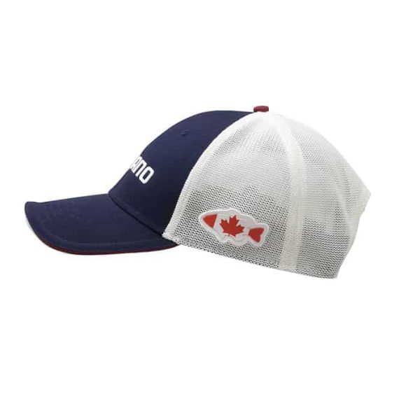 Shimano Keep Canada Fishing Cap Blue Left