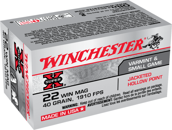 22 Win Mag - 40 Grain