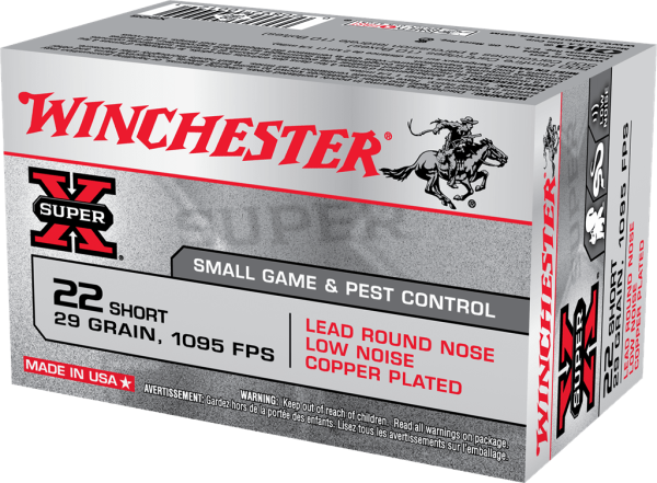 22 Short - 29 Grain, 1095 FPS