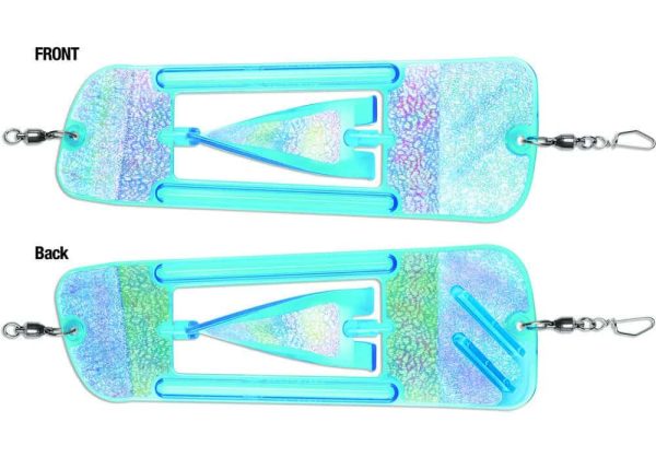 Coyote Cyclone™ Flasher Fish Candy Blue Moon Jelly UV