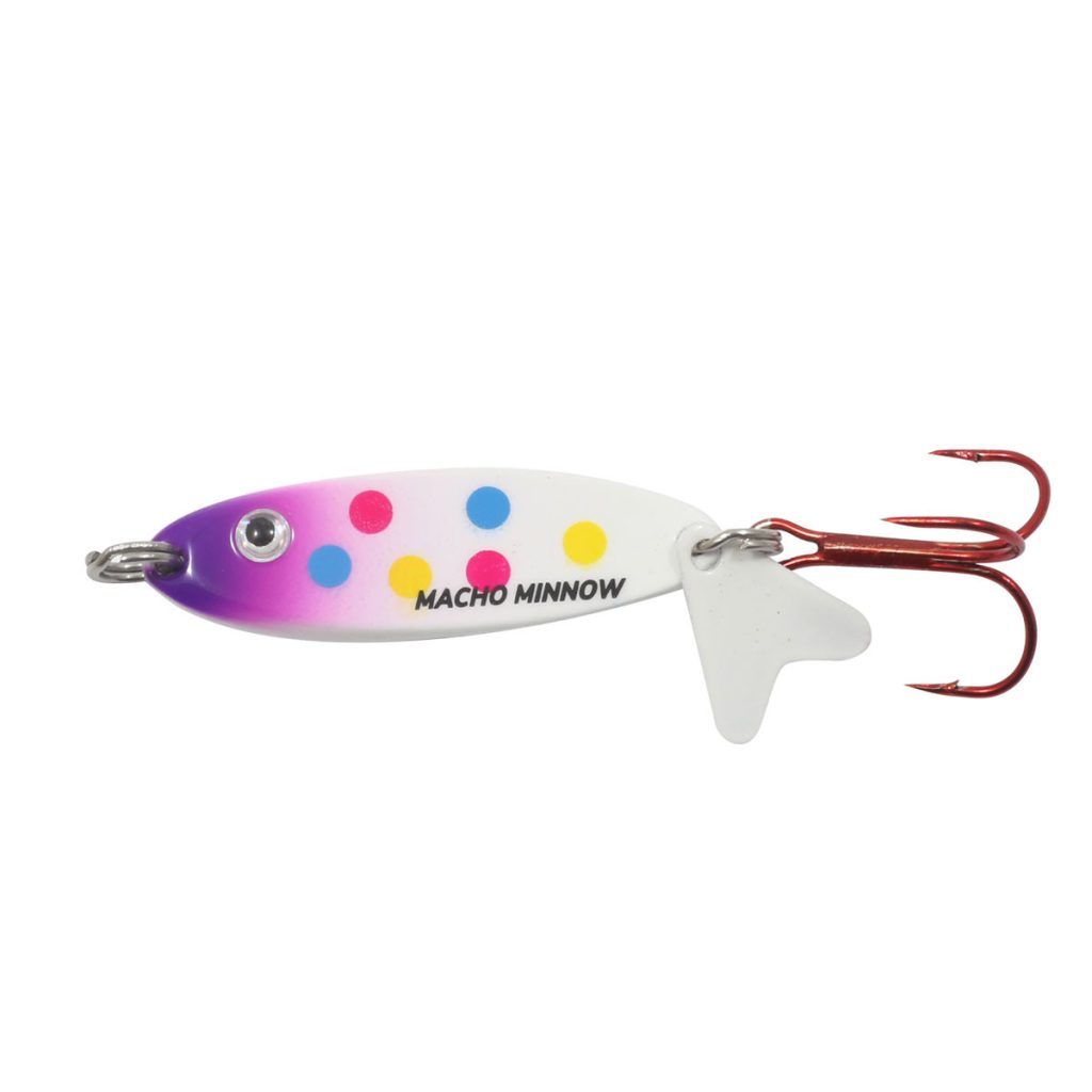 Macho Minnow® Spoon - Purple Wonder, 1/4oz