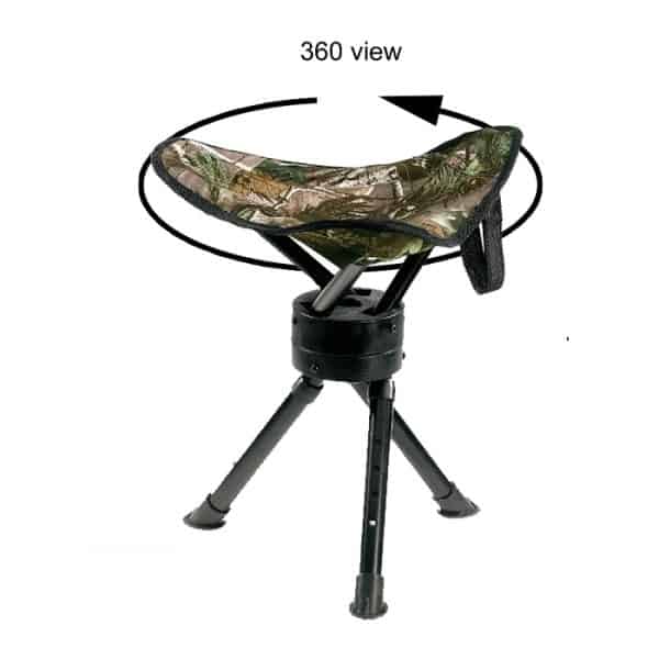 Tripod Rest Stool - 360 Swivel