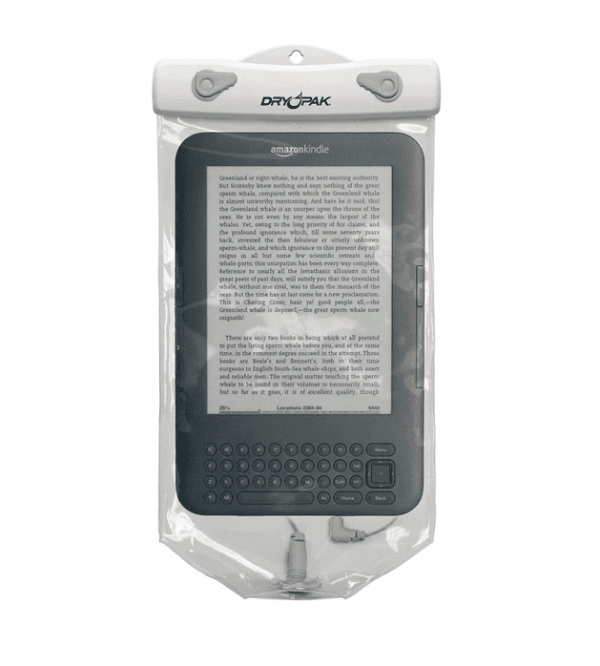 Dry Pak Tablet Case for Kindle, Galaxy - White, 6"x10"