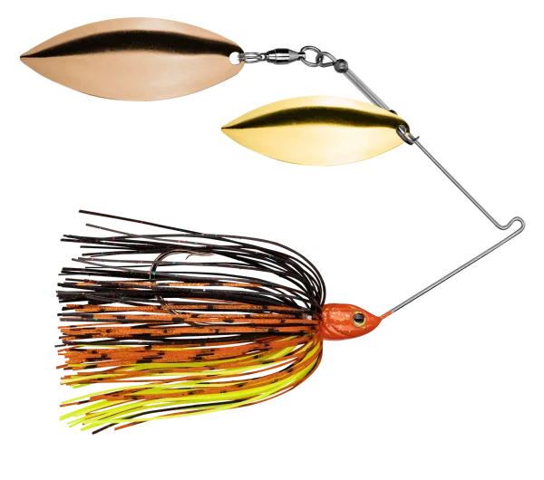 Tour Grade Double Willow Spinnerbait Green Tomato