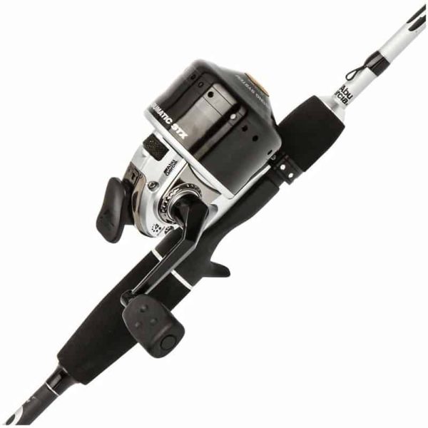 Abumatic STX Spincast Combo - 2pc, Medium, 6'