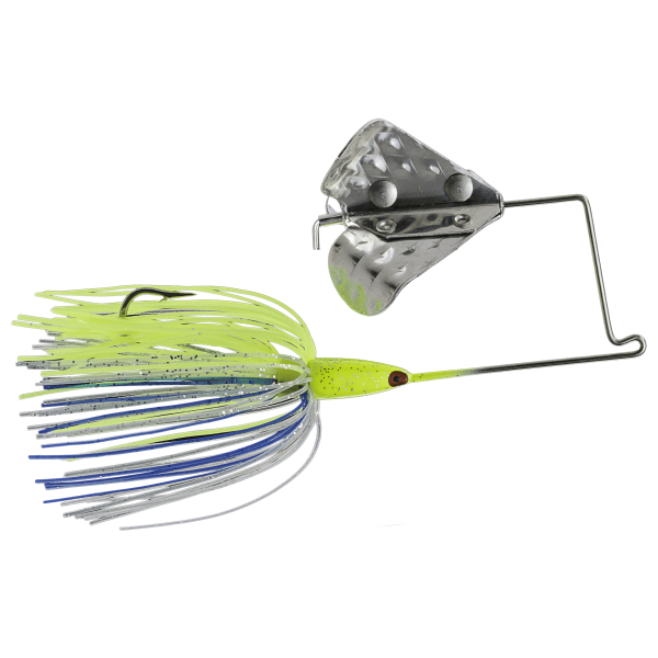 Buzzking Buzzbait - 3/16oz Chartreuse Blue Glimmer