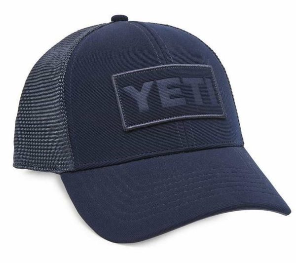 YETI Trucker Hat - Navy Patch on Navy