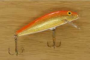 No. 300 Solid Balsa Wood Lure AC Shiner