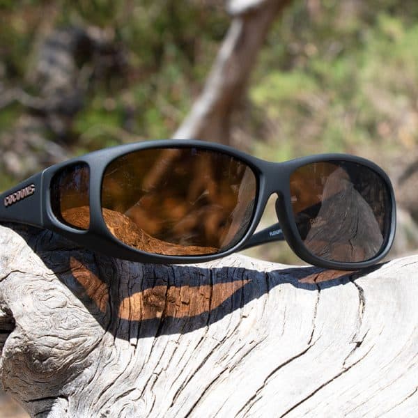 Mini Slim (MS) Black Polarized Amber
