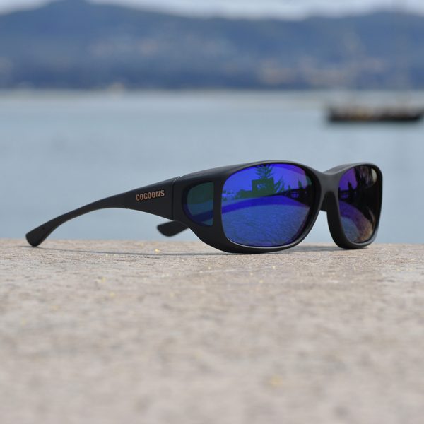 Style Line (MX) Black Polarized Blue Mirror