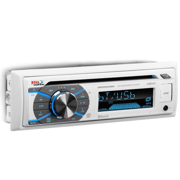 Single-DIN, CD/MP3 Player Bluetooth Face