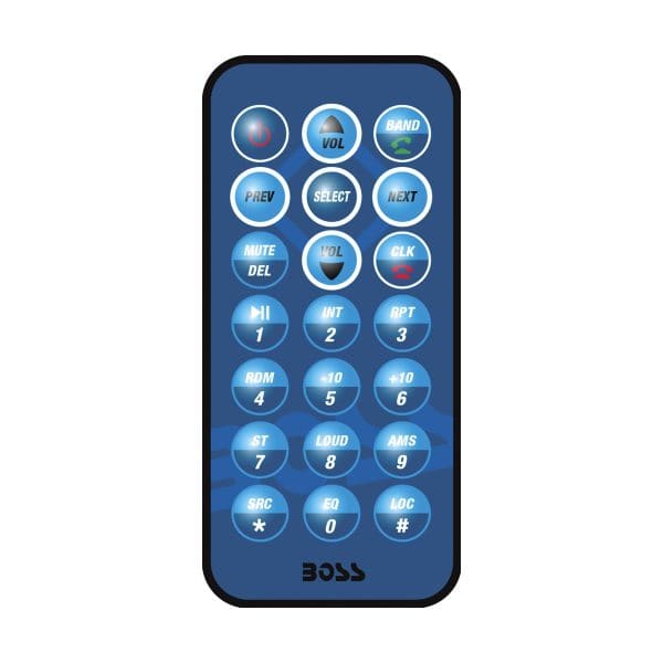 Single-DIN, CD/MP3 Player Bluetooth Remote