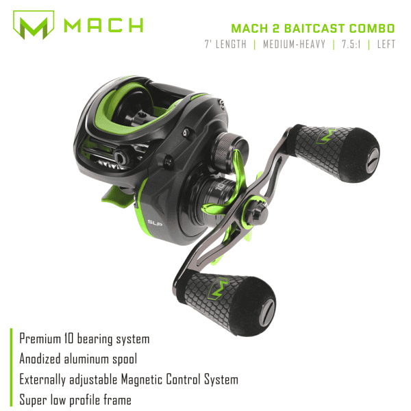MACH 2 Baitcast Combo