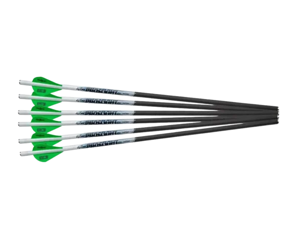 PROFLIGHT™ (16.5″, 18″, OR 20″) CARBON ARROWS – 6 PACK