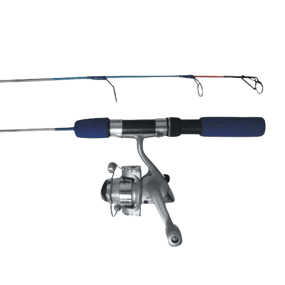 Ice Blue Rod with Reel - Medium, 24"