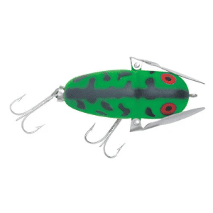 Heddon Crazy Crawler - Fluorescent Green Crawdad - 1 3/4 in