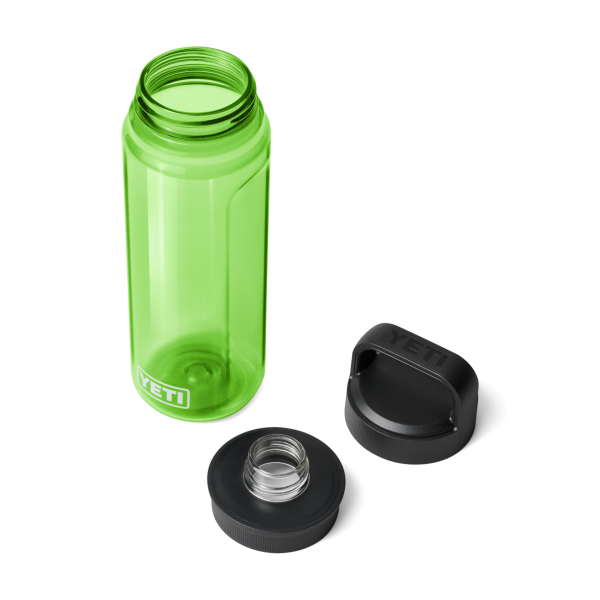 Yeti Yonder 750mL Canopy Green 3qtr Chug Lid Off