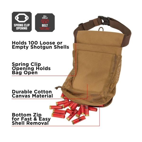 Rival Hull Bag & 52" Waist Belt - Tan - Image 3