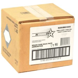 Independence 9mm Luger FMJ 115 Grain - 1000 Rounds