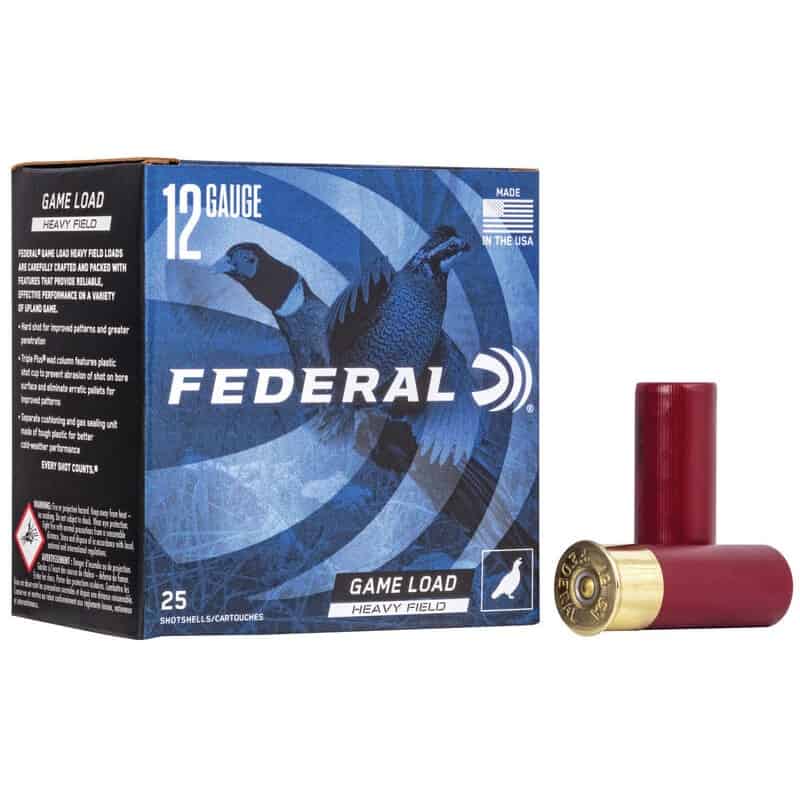 Game Load Upland Heavy Field 12 Gauge 5 Shot Size