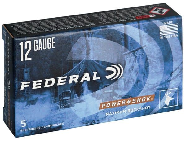 Power-Shok Buckshot - 12 Gauge, 4 Buck Shot Size