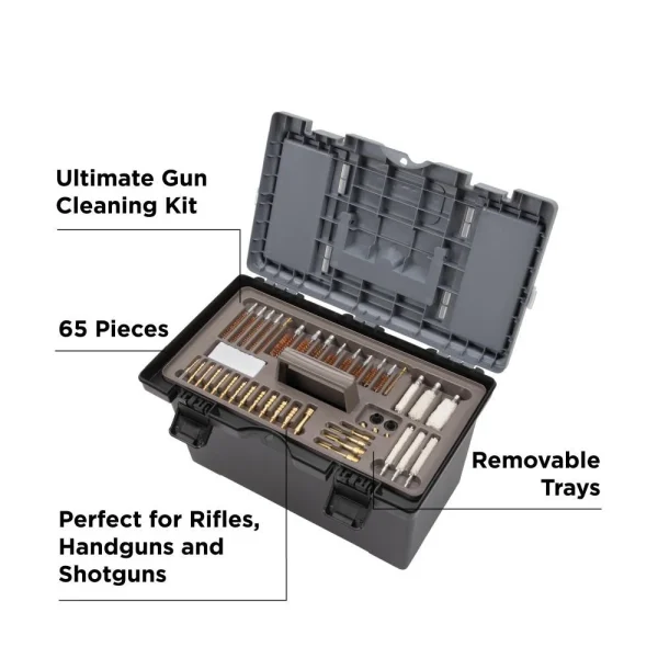 Allen Company Universal Gun Cleaning Kit & Tool Box - Image 4