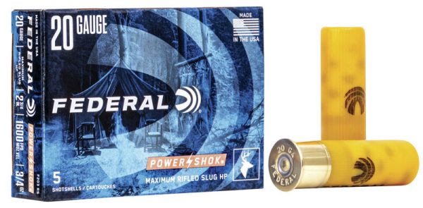 Power-Shok Rifled Slug - 20 Gauge, 328 Grain