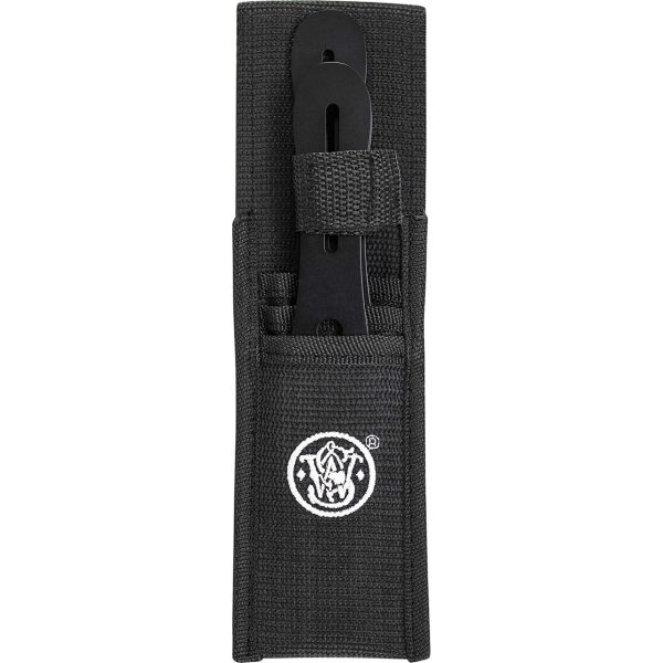 Smith & Wesson Bullseye Throwing Knives, Black, 8", 3pc - Image 2