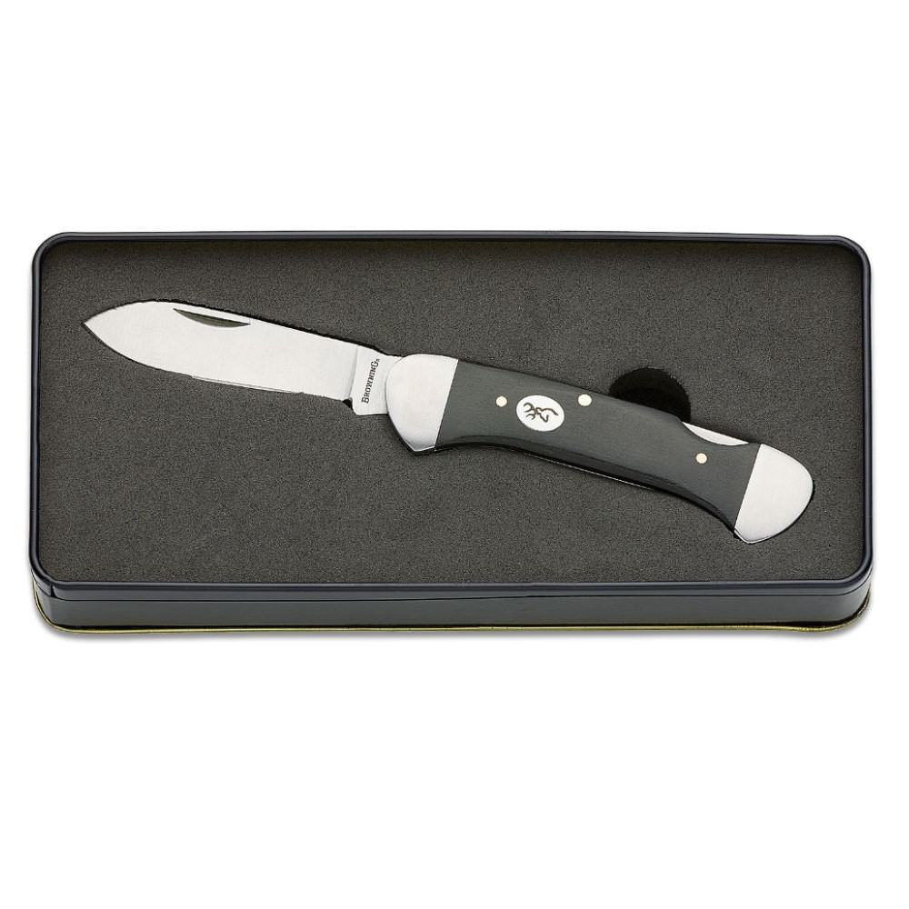 Browning Vintage Whitetail 2022 Folding Knife and Tin