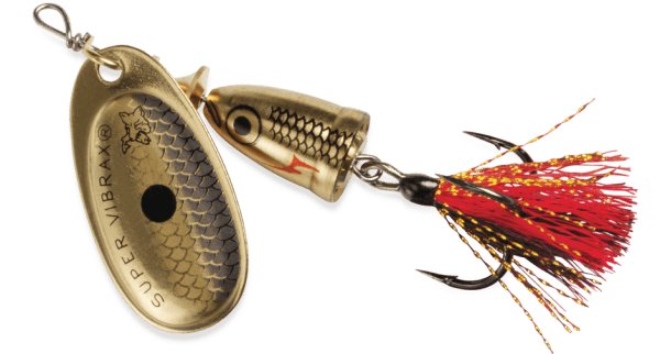 Blue Fox Classic Vibrax® Foxtail® Gold Shiner