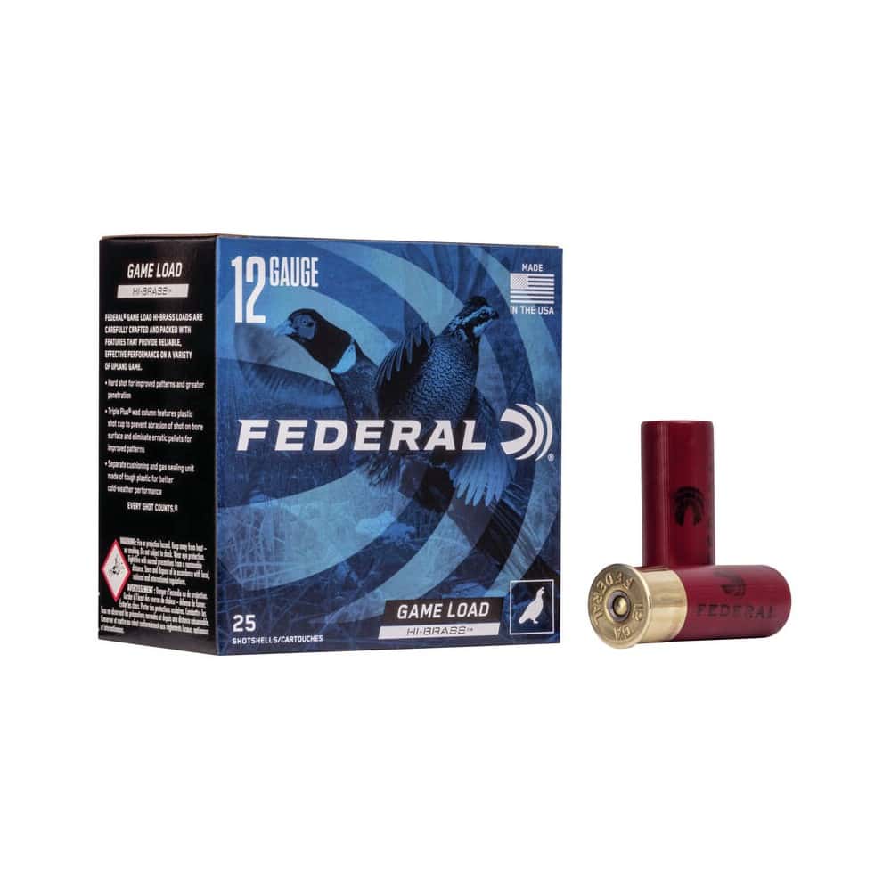 Federal Game Load Upland Hi-Brass 12 Gauge