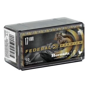 Federal Varmint & Predator Hornady V-Max 17 HMR 17 Grain