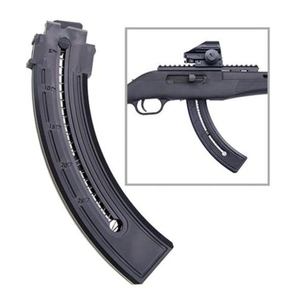 Mossberg Blaze/Blaze47 25 Round Box Magazine Black 22 Long Rifle