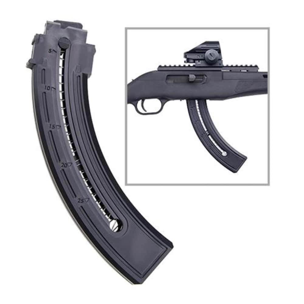Mossberg Blaze/Blaze47 25 Round Box Magazine Black 22 Long Rifle