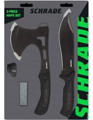 Schrade Knife Axe combo