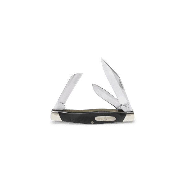 Buck Knives Stockman Knife Black Valox