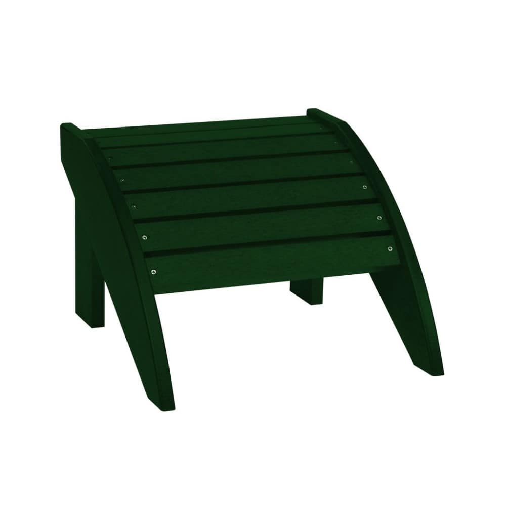 CR Plastics Footstool Vintage Forest Green